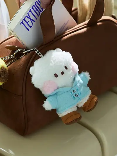 BT21 RJ Minis Boots Edition Plush Keyring