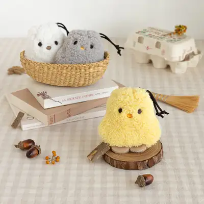 ピヨ ピーピング イヤホン ストリング ポーチ