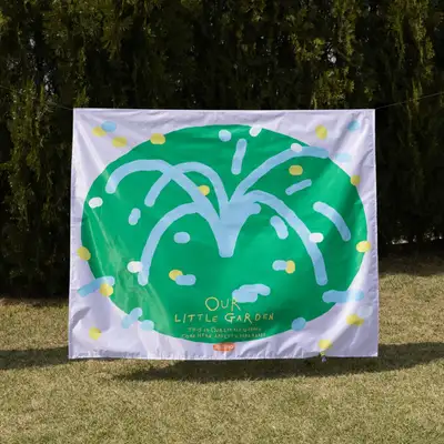 リトルシングス ピクニックマット (Green Garden)