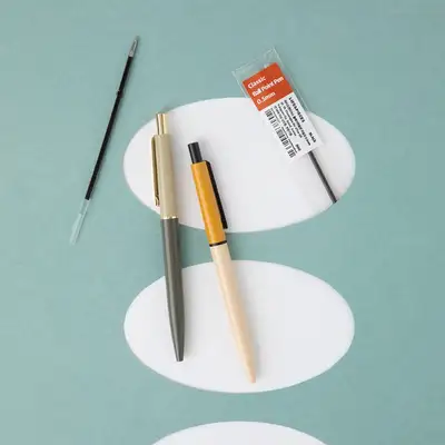 ライフアンドピーシーズ クラシックボールペン リフィル芯 0.5mm (ブラック)
