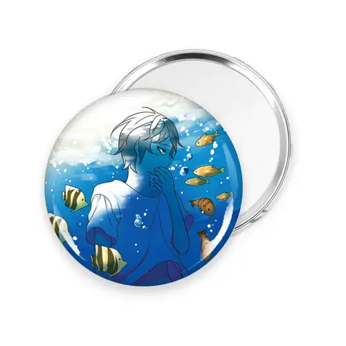 I Don't Like This Kind of Hero (Summer Season) Round Pin Mirror 75mm - 15 Types — 2