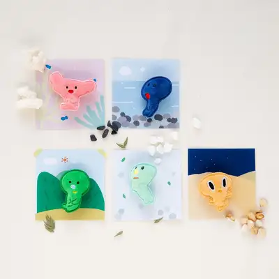 ペブリ コッコック ピン 5種