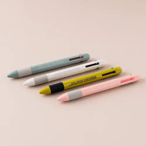 Life and Pieces 4色膠筆組 0.4mm — 2