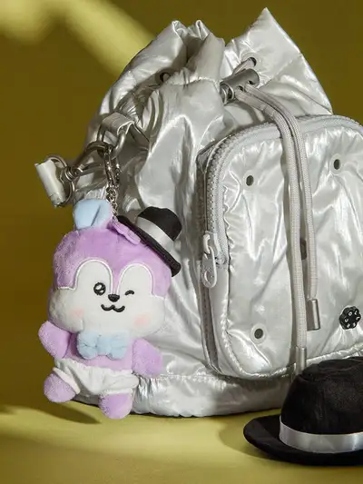 BT21 MANG Baby Born to Dance Small Plush Keyring (Fedora)