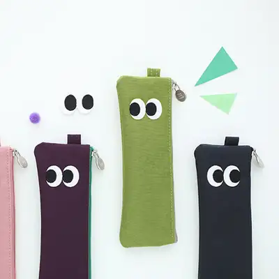 绒绒 缝线笔袋 - S