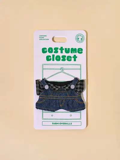 LINE Friends Minini Farm Closet Overalls Pants