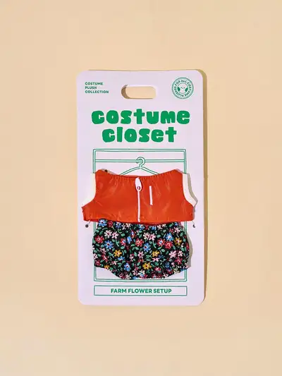 LINE FRIENDS Minini Farm Closet Floral Pants Setup