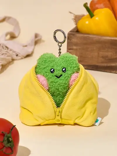 Line Friends Mini Mini Farm Leni Open Doll Keyring