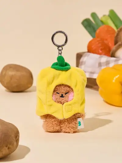 Mini Minini Farm Chichini Plush Keyring