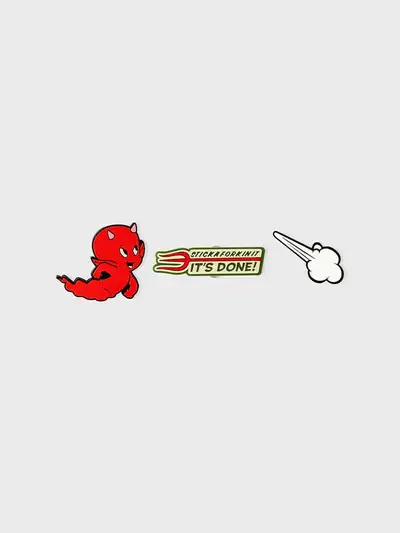 Coller x Hot Stuff Silicone Sticker Set VER.1