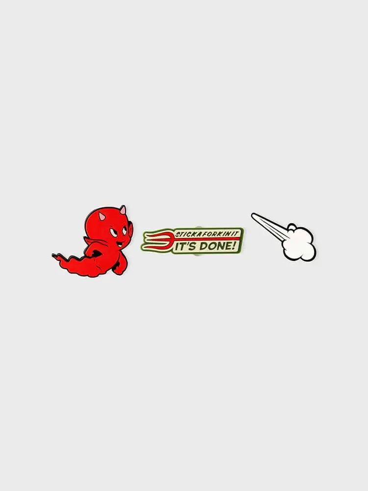 Coller x Hot Stuff Silicone Sticker Set VER.1 — 1
