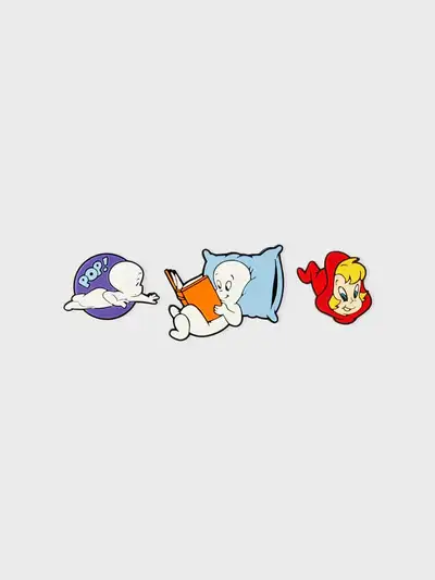 COLLER X Casper Silicone Sticker Set