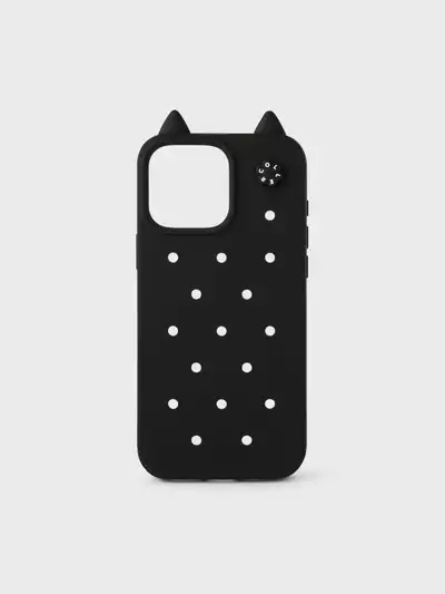 Colle iPhone 16 PRO MAX MEOW Case Shade Black