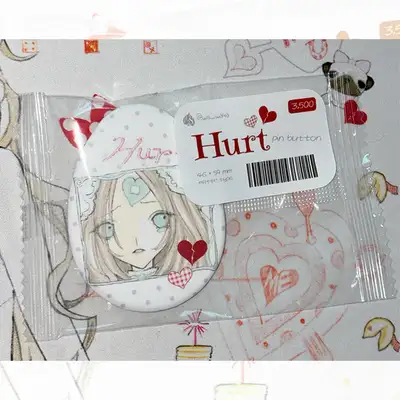 [ワサ] Hurt ピンバッジ