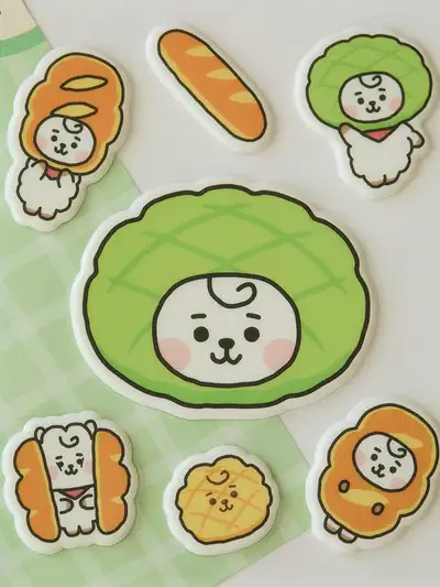 BT21 RJ Baby Bakery Sticker