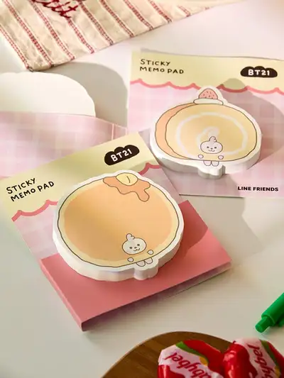 BT21 MANG Baby Bakery Sticky Notes Pad