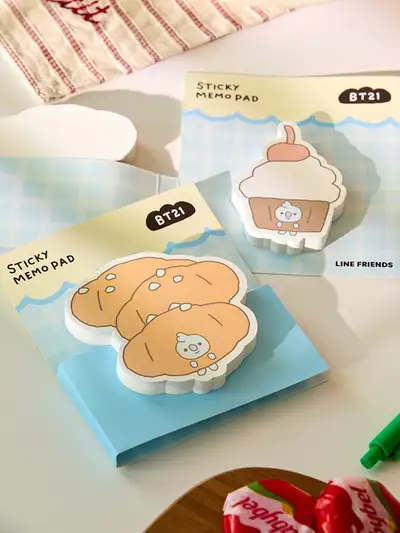 BT21 KOYA Baby Bakery Sticky Note Pad