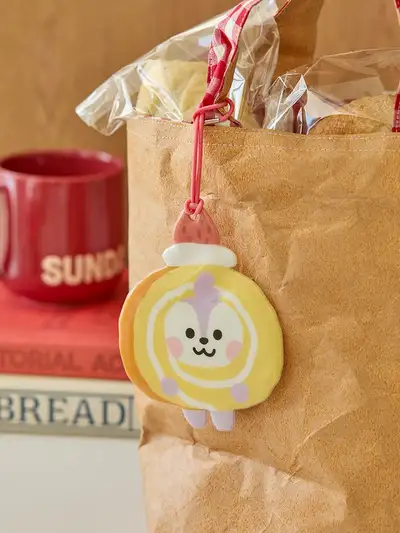 BT21 MANG Baby Bakery PVC Name Tag
