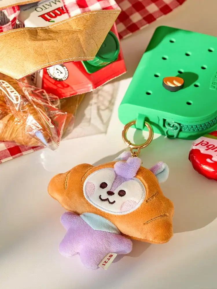 BT21 MANG Baby Bakery Plush Keyring — 3