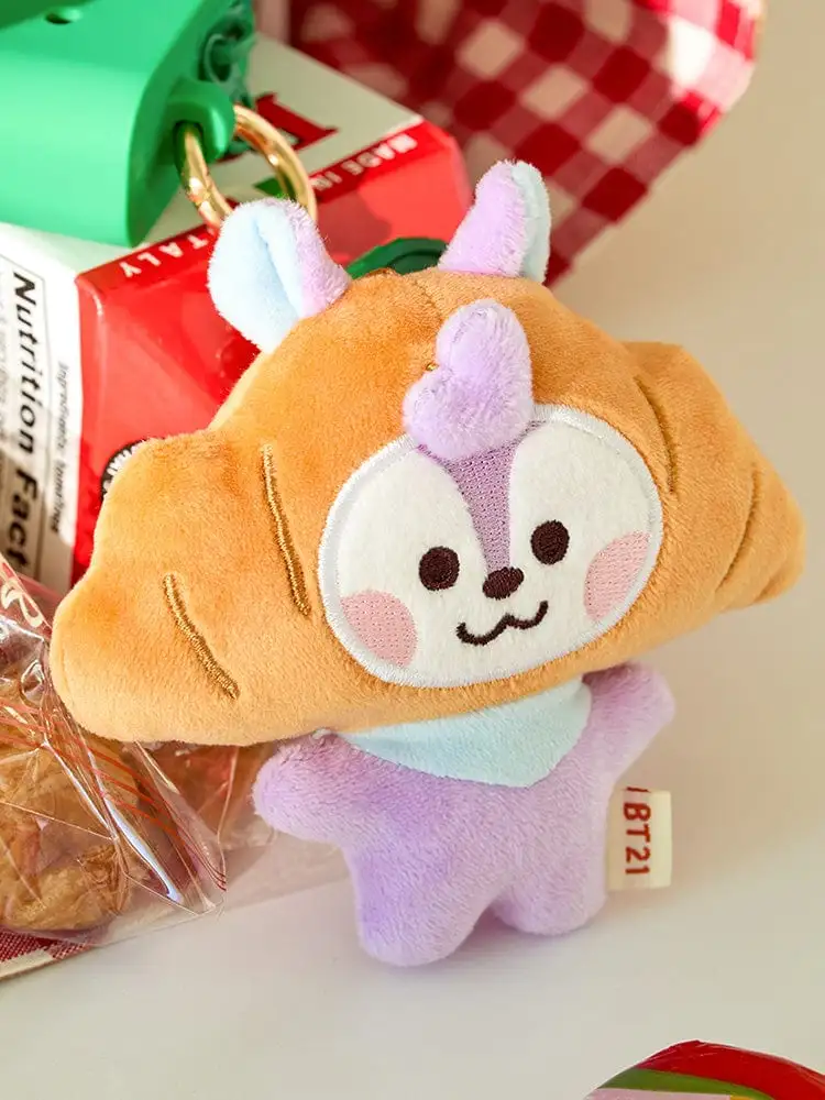 BT21 MANG Baby Bakery Plush Keyring — 4