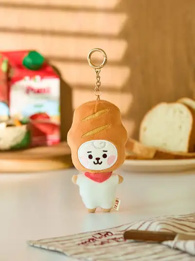 BT21 RJ Baby Bakery Plush Keyring