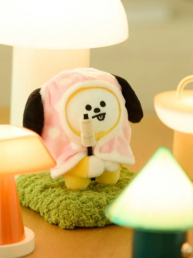BT21 CHIMMY Campfire Blanket Doll Keyring — 4