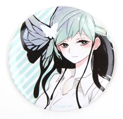 First-Come, First-Served [I Don't Like This Hero] Lady Pin Mirror