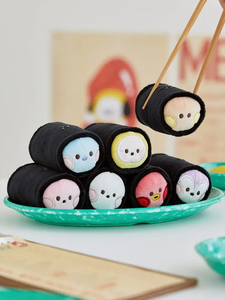 BT21 Minini BUNSIK Kimbap Plush Doll Set — 4
