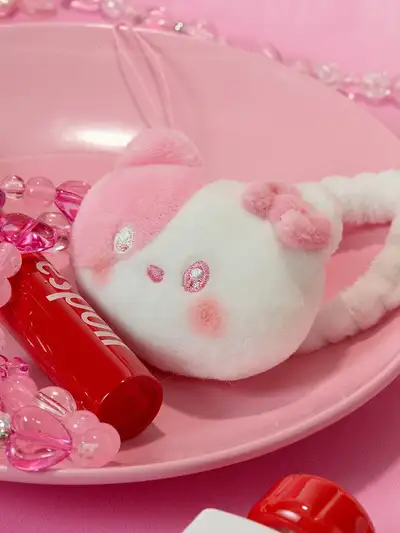Line Friends Minini Cat Minini Jenny Plush Hair Tie