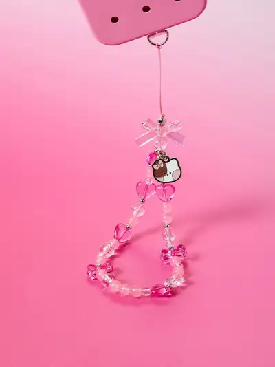 LINE Friends Mini Cat Mini Jenny Phone Strap Keyring