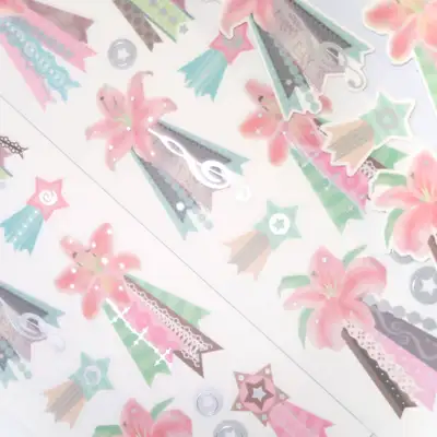 スティッカーズ Lily Rosette ステッカー