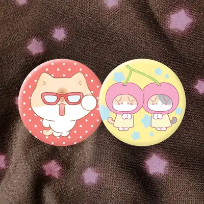 モモ執事 ピンバッジ 2type