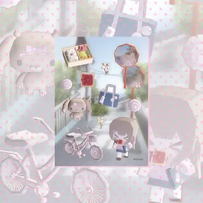 グミリ 学校行こう ステッカー