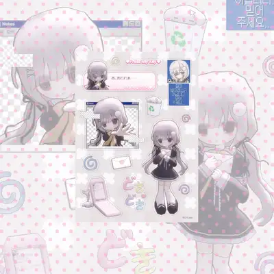 グミリ 少女観察日誌：ヒデンエンディング ステッカー