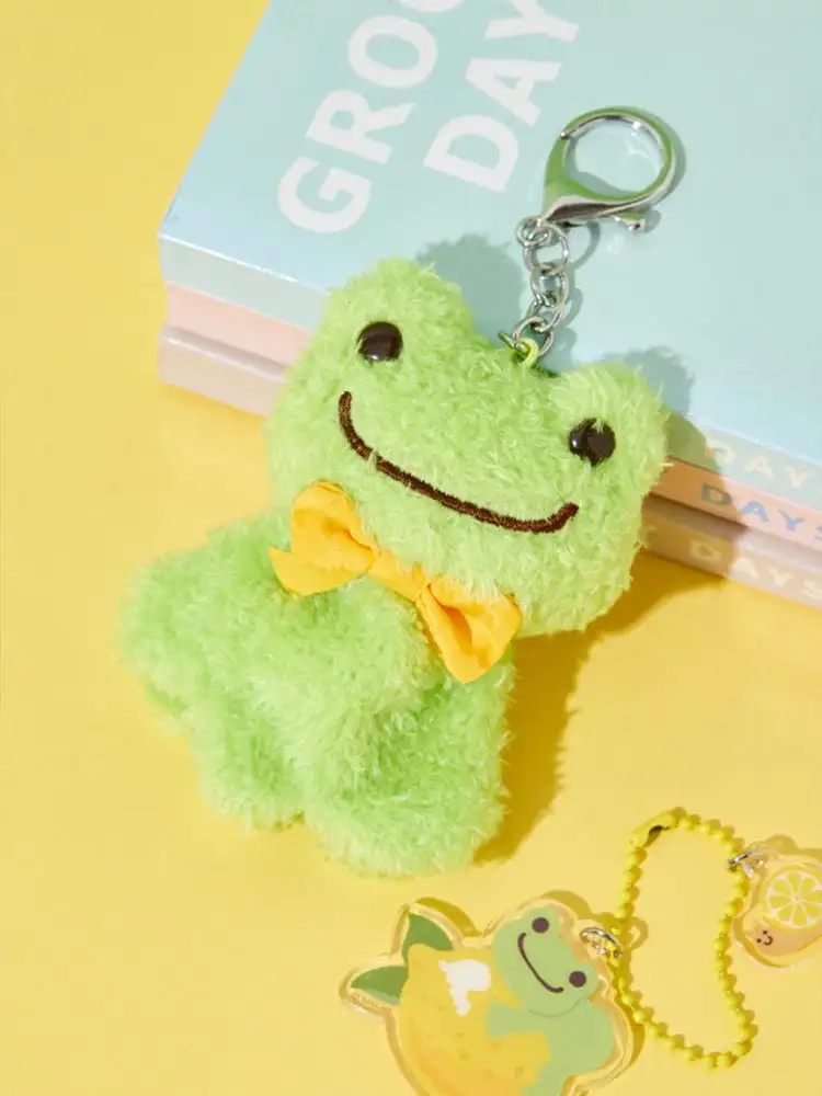 Pickles The Frog 10CM Rainy Day Plush Keyring — 1