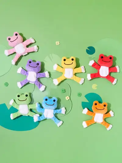 Pickles the Frog Magnet Doll
