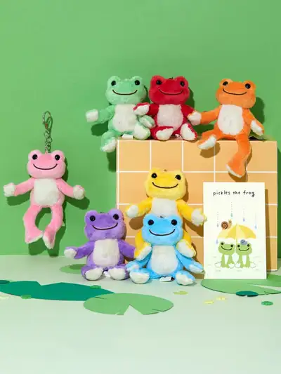 Pickles the Frog 9cm Doll Keyring