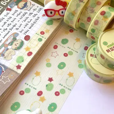 スタジオチョンチョン アップルミント マスキングテープ