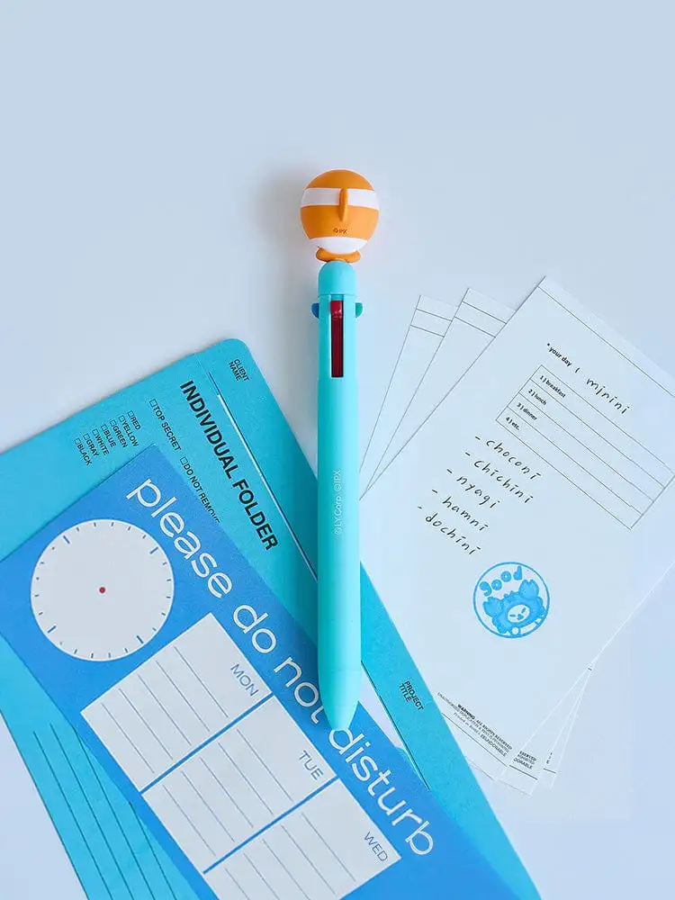 LINE Friends Minini Under the Pool Salini Figure Gel Pen — 2