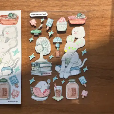 フロムトゥスタジオ Summer Home ステッカー