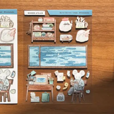 フロムツースタジオ Seaside Atelier ステッカー