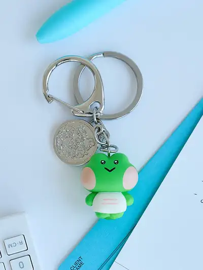 LINE Friends Mini Mini Under the Pool Lenny Figure Keyring