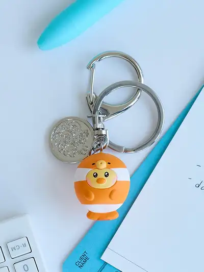 Line Friends Mini Minini Under the Pool Sally Minini Figure Keyring