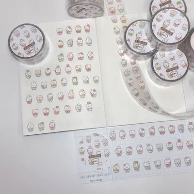 ソープ チョコミ フレンズ キスカットテープ