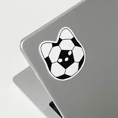 ウィアーザーペング サッカーボール アイオン リムーバブル ピースステッカー