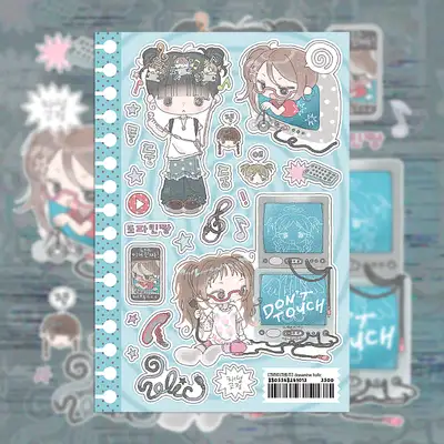 クリーミークラムズ dopamine holic ステッカー