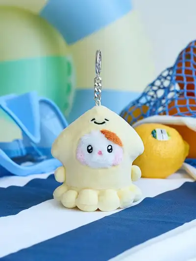 Mini Minini Under the Pool Hamni Figure Keyring