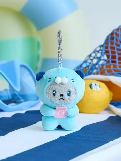Mini Minini Under the Pool Nyagi Plush Keyring