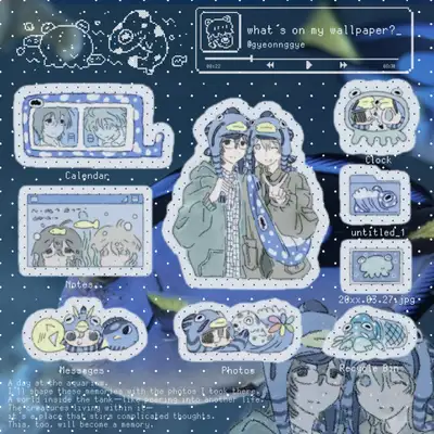 ケッシグン ホワッツオンマイウォールペーパー ステッカー