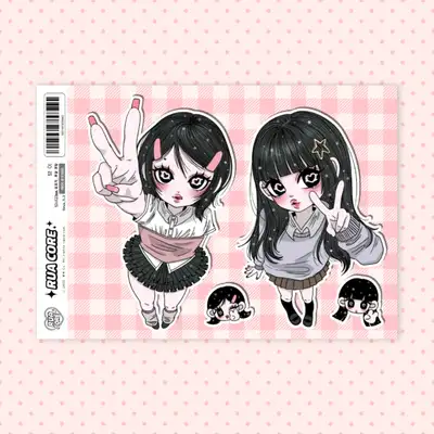 ルア V ステッカー
